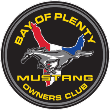 Bay of Plenty Mustang Owners Club logo